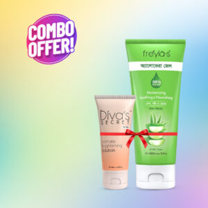 Diva's Secret Intimate Brightening Solution 50ml & Freyia's Aloevera Gel 200ml (Combo)